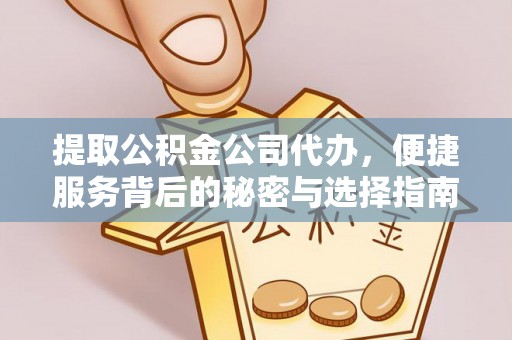 瑶海提取公积金公司代办，便捷服务背后的秘密与选择指南