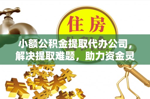瑶海小额公积金提取代办公司，解决提取难题，助力资金灵活使用