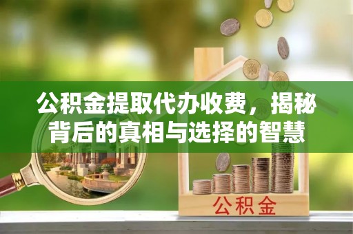 瑶海公积金提取代办收费，揭秘背后的真相与选择的智慧
