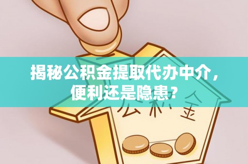 瑶海揭秘公积金提取代办中介，便利还是隐患？
