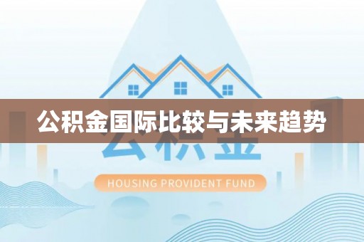 瑶海公积金国际比较与未来趋势