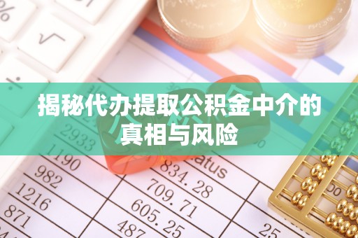 瑶海揭秘代办提取公积金中介的真相与风险