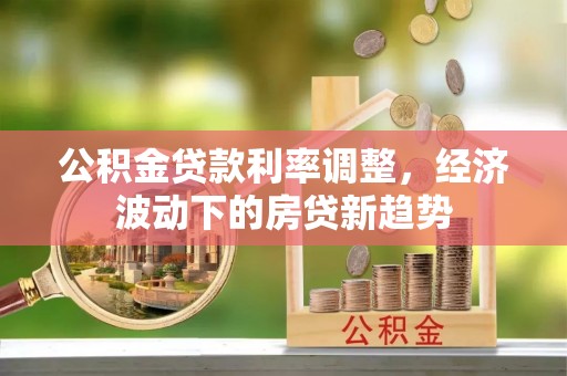 瑶海公积金贷款利率调整，经济波动下的房贷新趋势