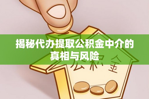 瑶海揭秘代办提取公积金中介的真相与风险