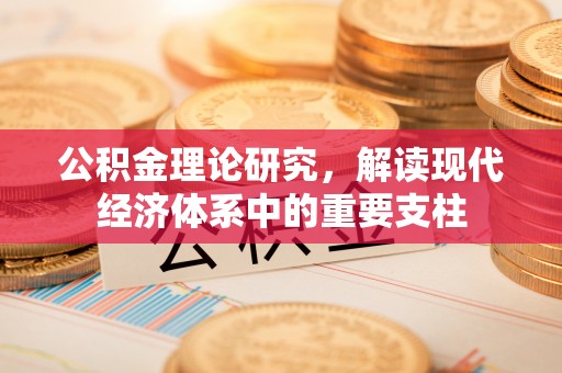 瑶海公积金理论研究，解读现代经济体系中的重要支柱