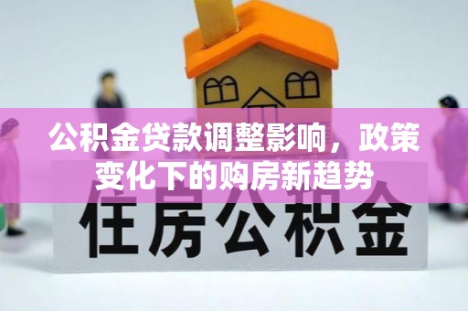 瑶海公积金贷款调整影响，政策变化下的购房新趋势