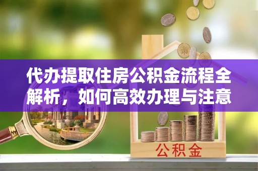 瑶海代办提取住房公积金流程全解析，如何高效办理与注意事项
