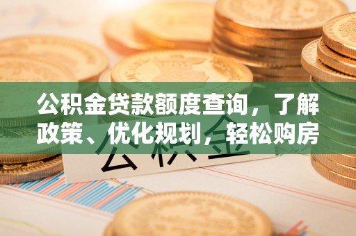 瑶海公积金贷款额度查询，了解政策、优化规划，轻松购房不是梦