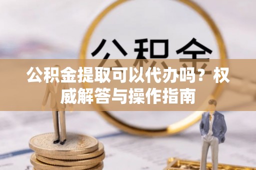 瑶海公积金提取可以代办吗？权威解答与操作指南