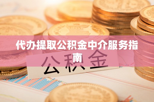 瑶海代办提取公积金中介服务指南