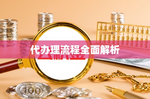 瑶海代办理流程全面解析