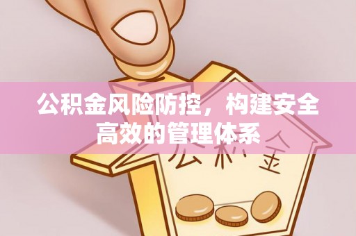 瑶海公积金风险防控，构建安全高效的管理体系